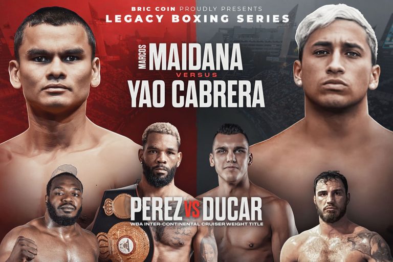 Bric is the main sponsor of the Legacy Boxing Series in Dubai